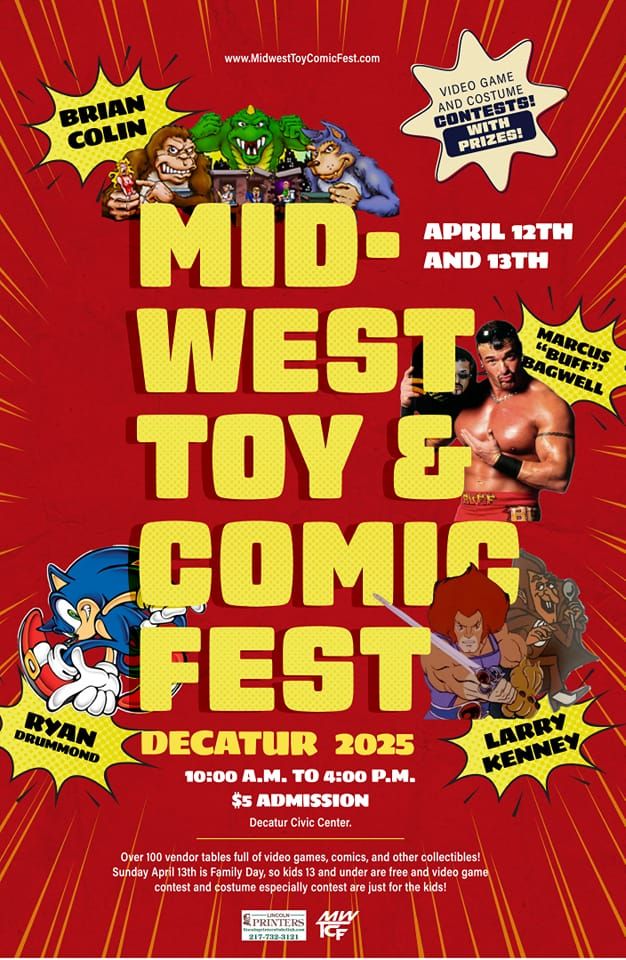 Midwest Toy and Comic Fest:Decatur 2025