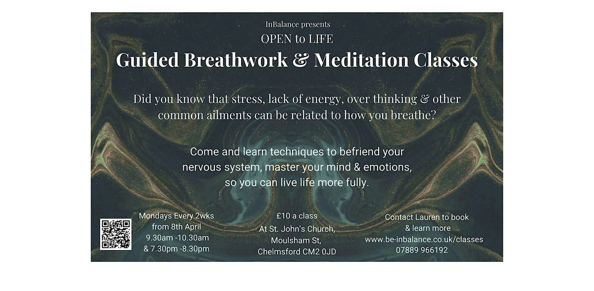 Guided Breathwork & Meditation Classes