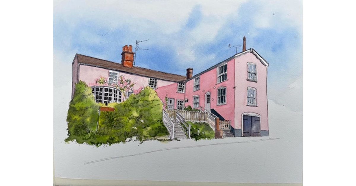 SKETCHING CHARACTER BUILDINGS IN WATERCOLOUR WITH JEFF CARTER