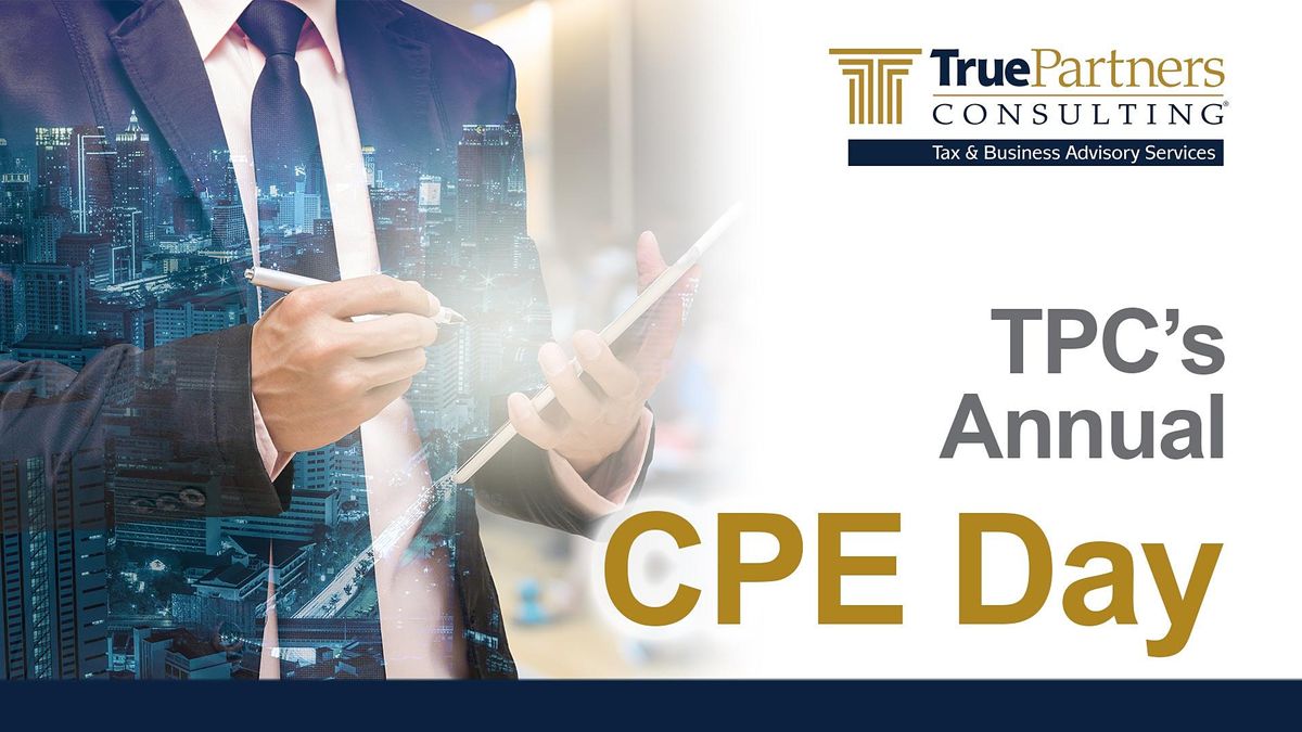 TPC's Annual CPE Day