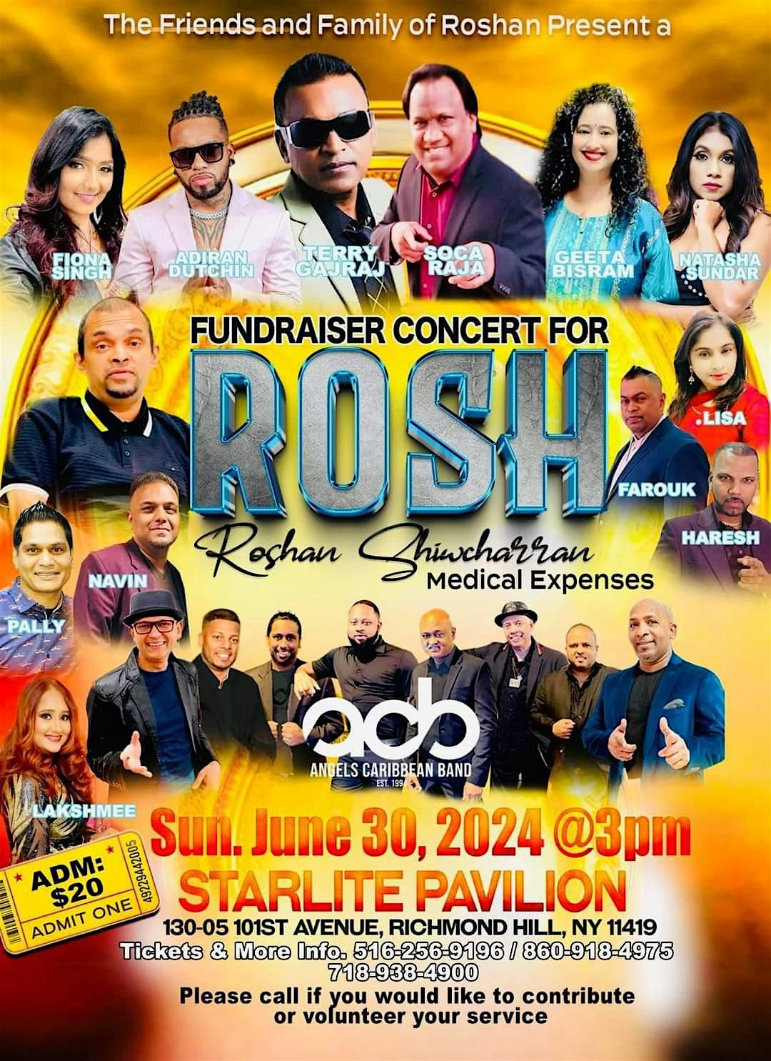 Rosh the Fundraiser Event
