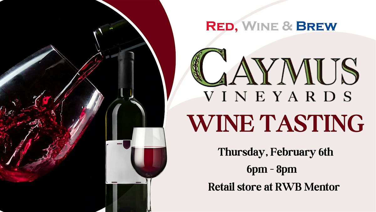 Caymus Vineyards Wine Tasting