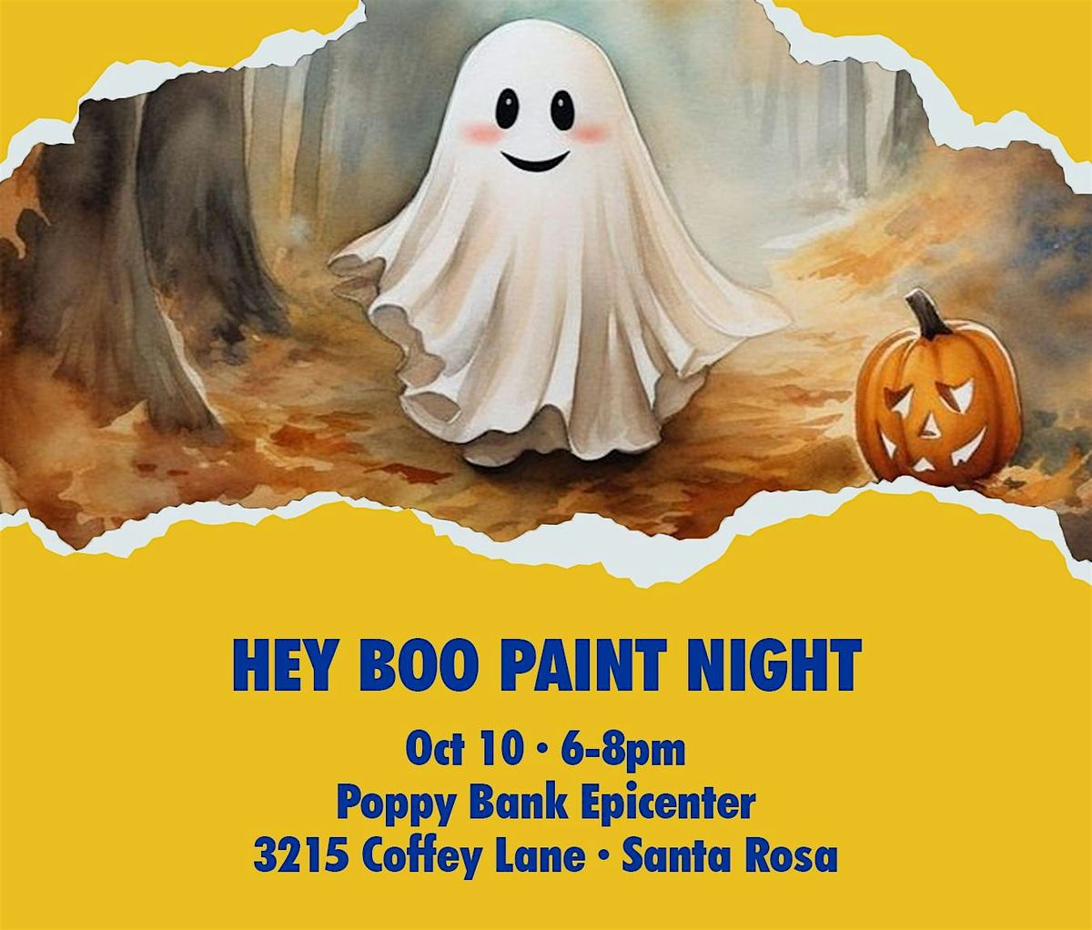 Hey Boo Paint Night!