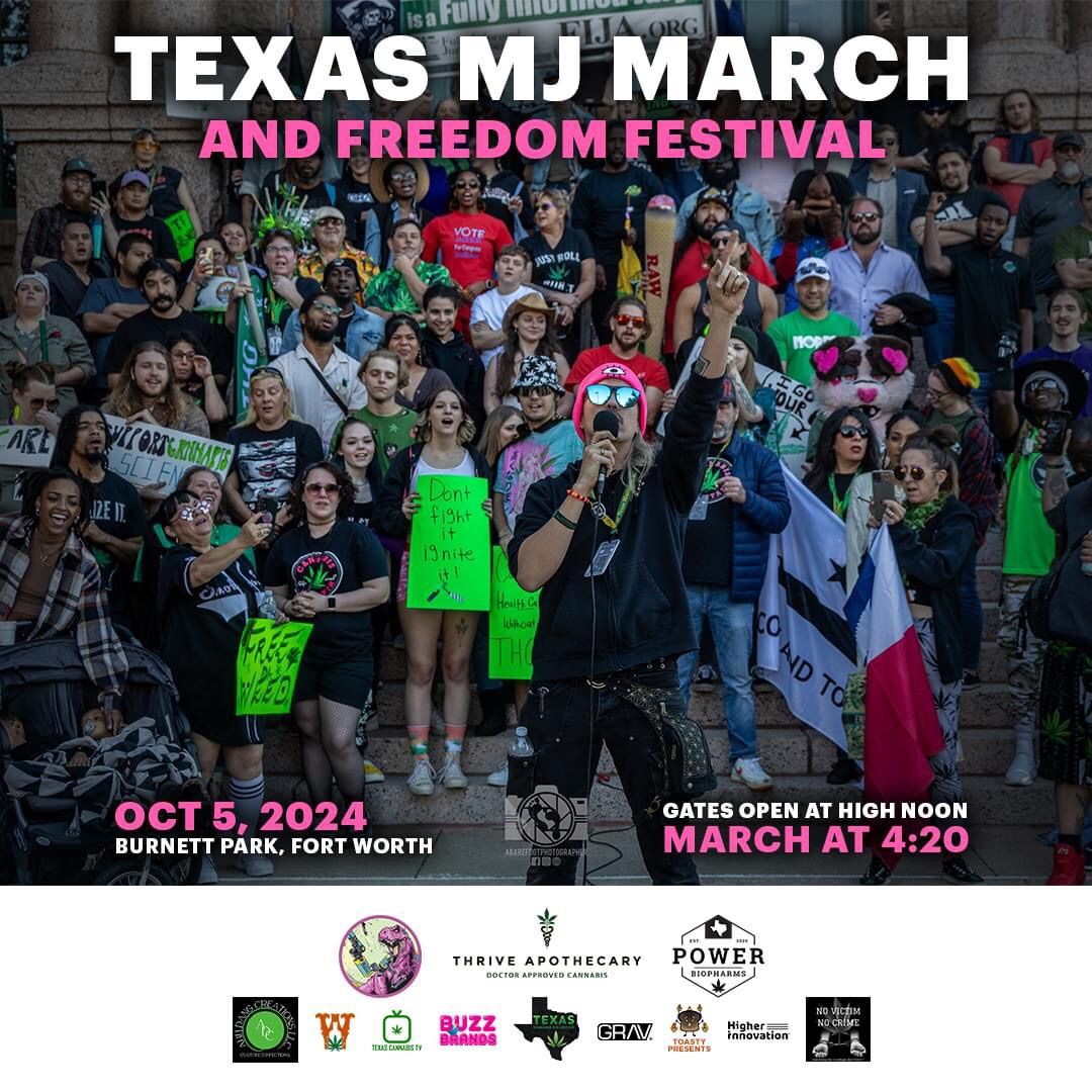 2024 Texas MJ March & Freedom Festival