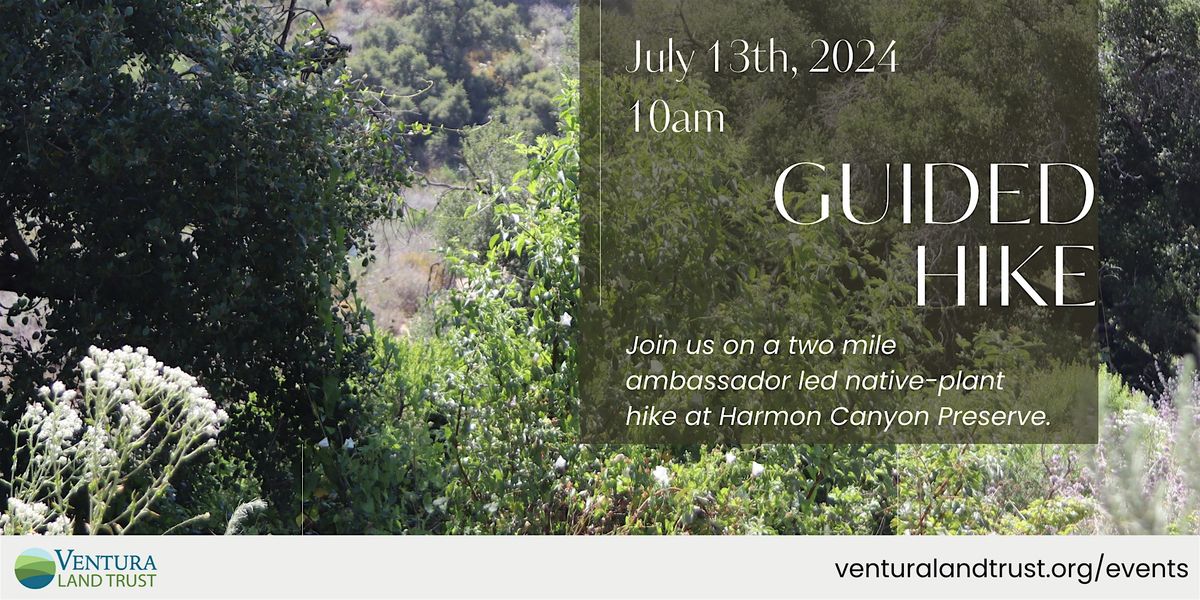 Native Plant Guided Hike