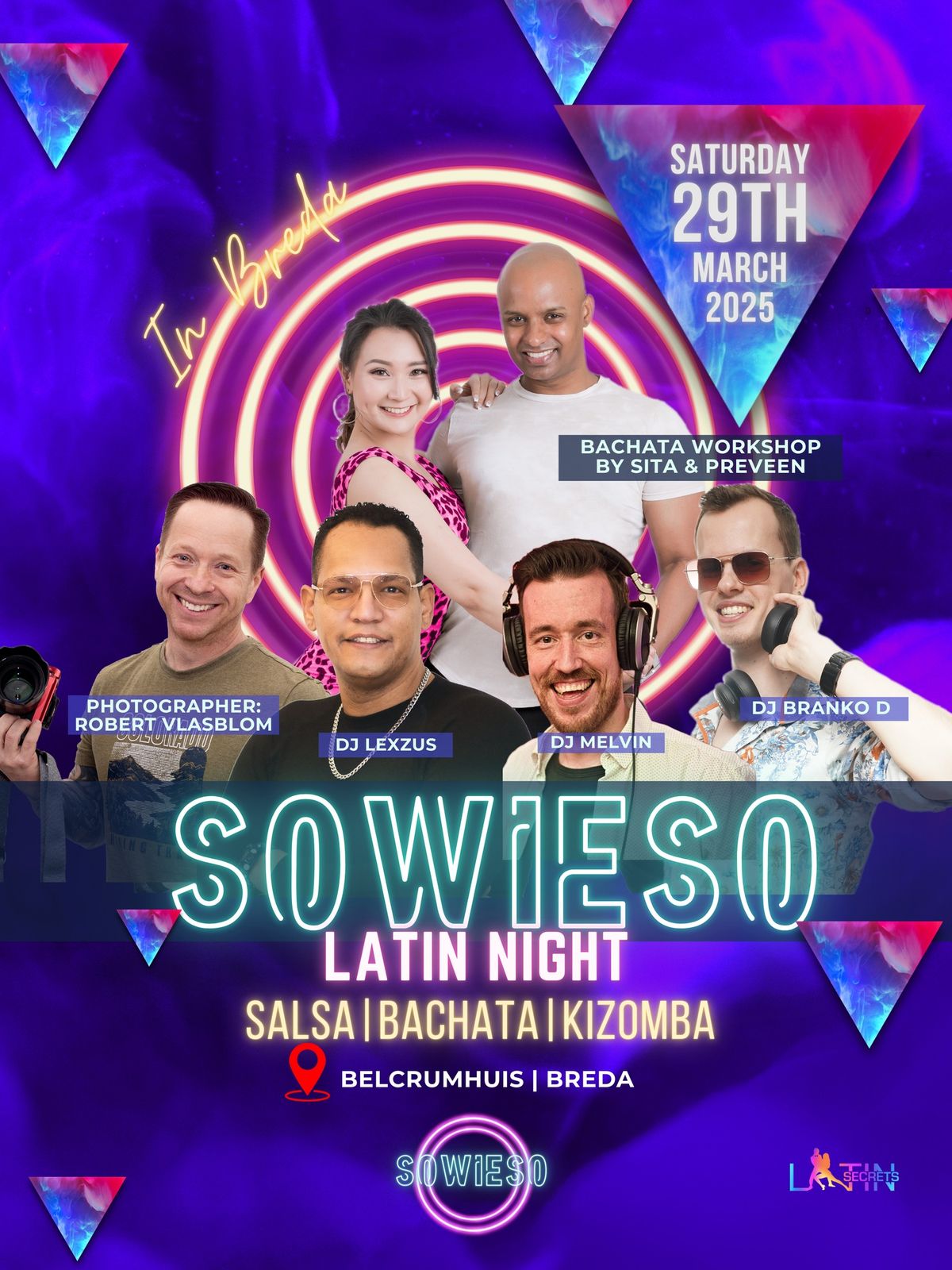 \ud83d\udd25SOWIESO-LATIN NIGHT:Salsa Bachata Kizomba Party in BREDA