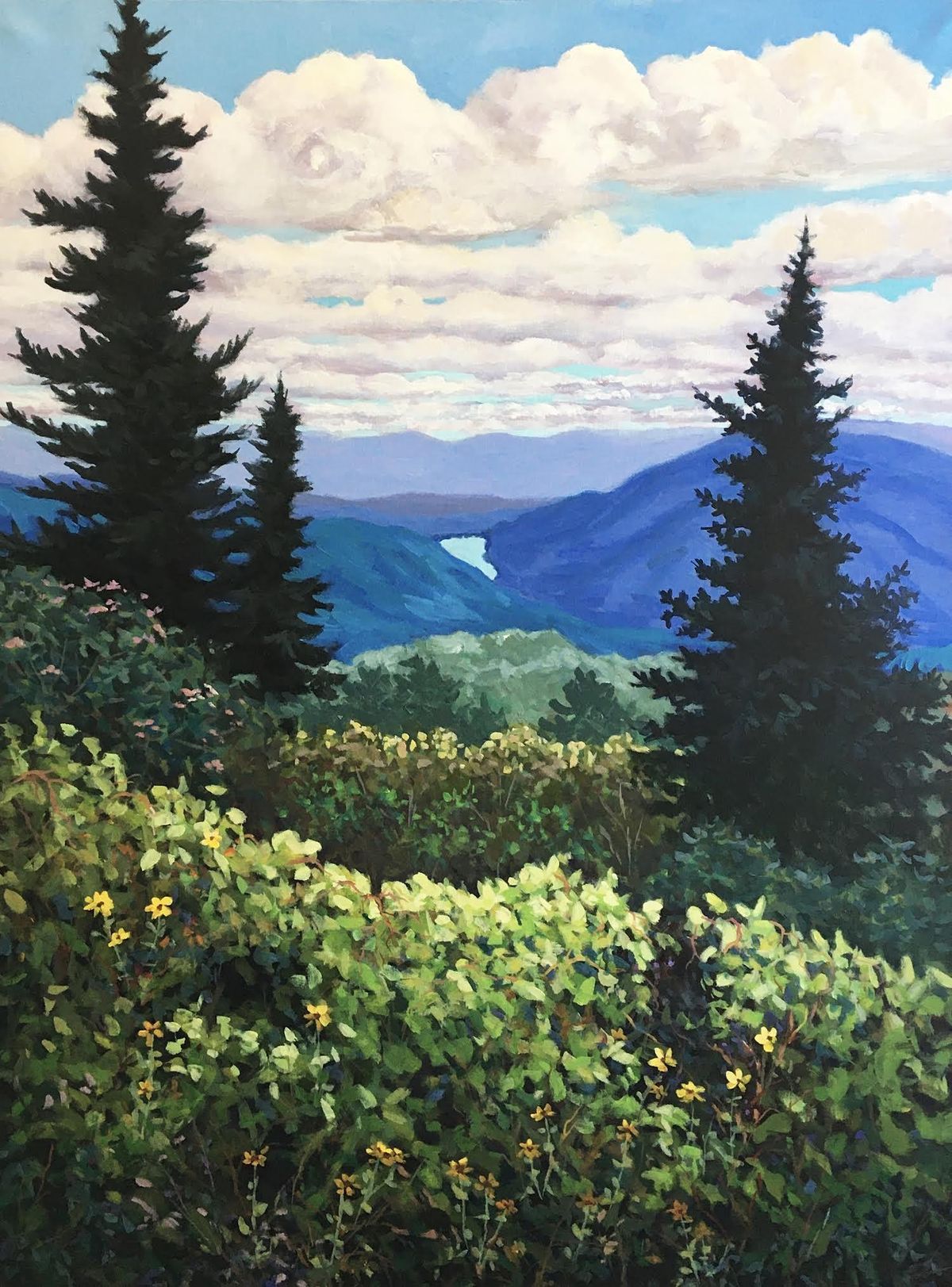 Asheville Gallery of Art's September Show, "Full Circle"