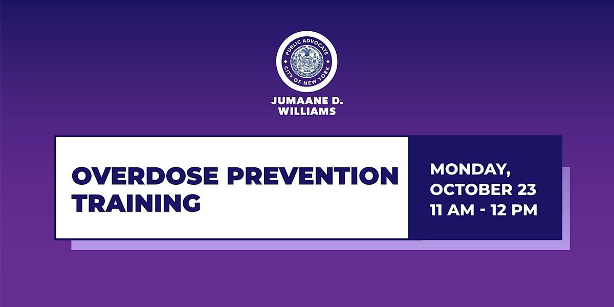 Overdose Prevention Training