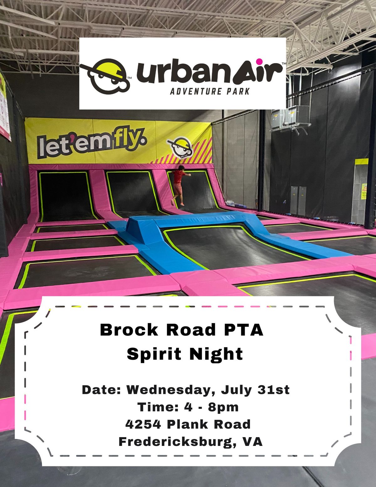 Spirit Night at Urban Air!