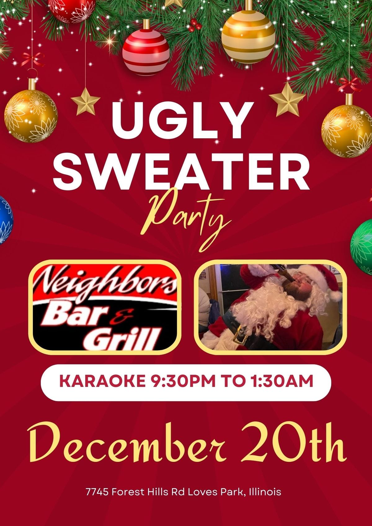 Neighbors- Ugly Sweater Party 