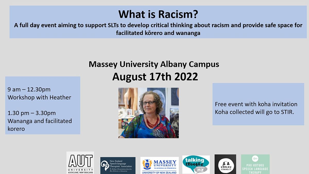 What is Racism - A workshop for speech-language therapists