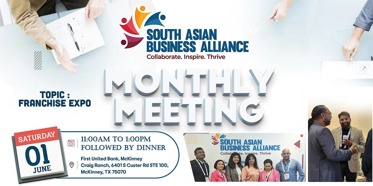 SABA Monthly Meeting - June