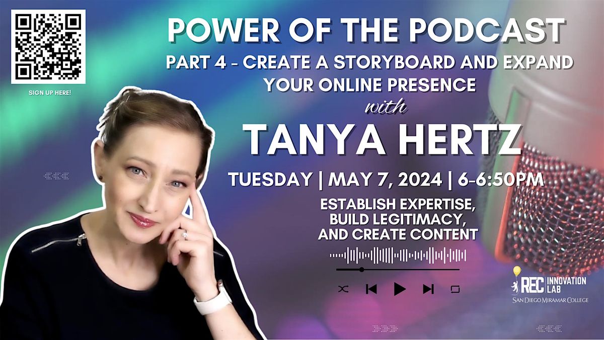 Power of the Podcast - Create a Storyboard & Expand Your Online Presence