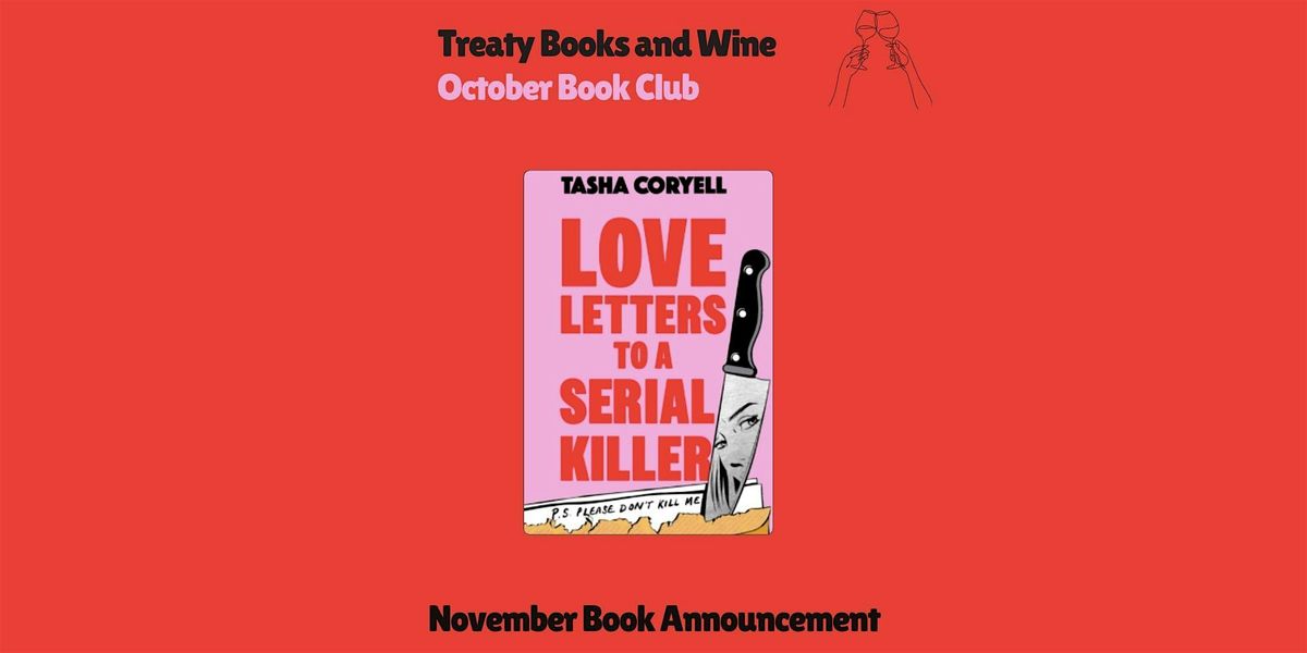 Treaty Books and Wine - November Book Club