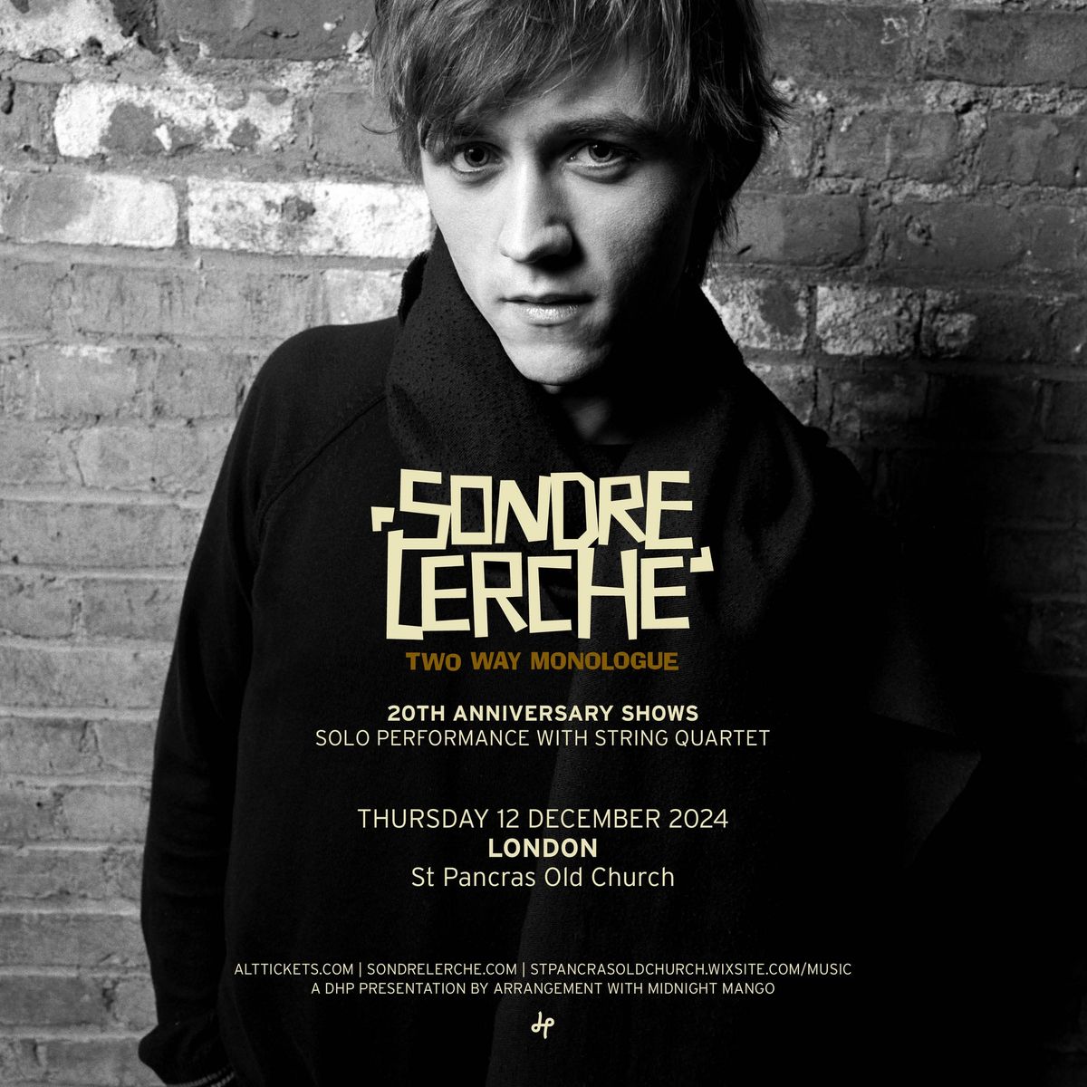 Sondre Lerche live at St Pancras Old Church, London