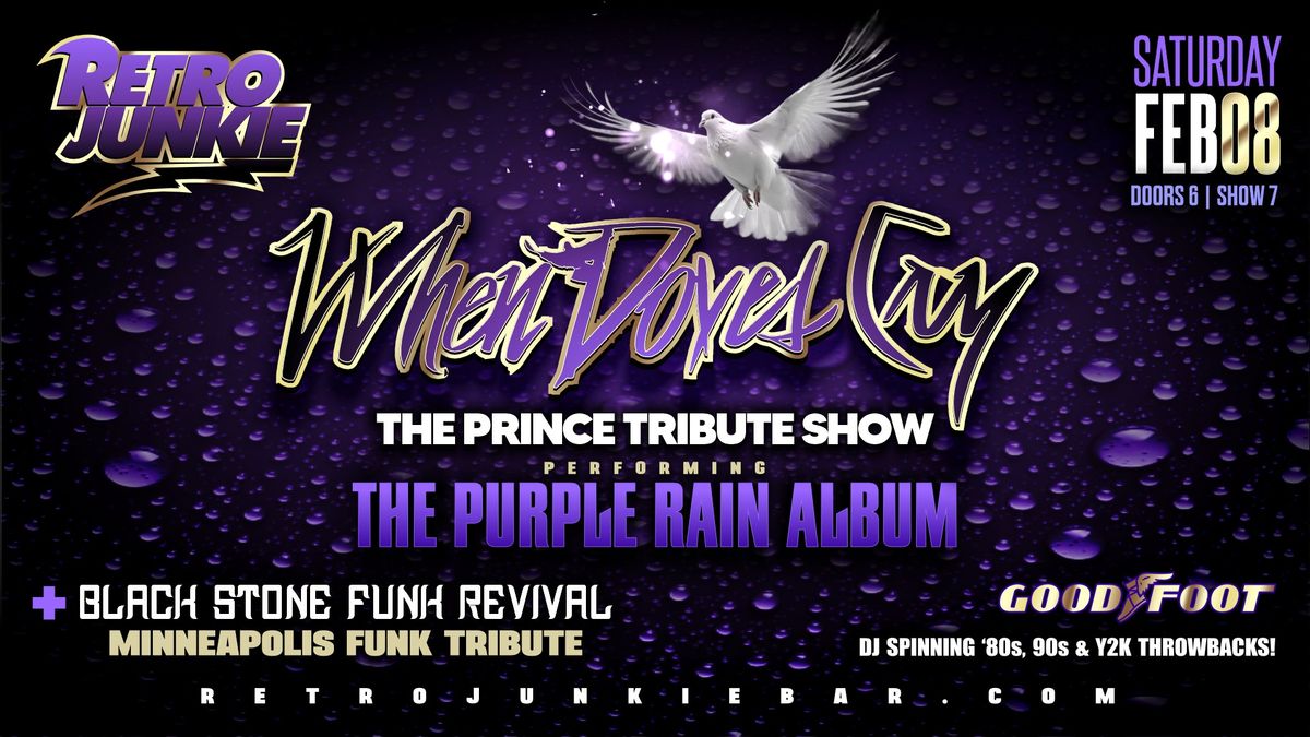 WHEN DOVES CRY (Prince Tribute) & BLACK STONE FUNK REVIVAL (Funk Covers)