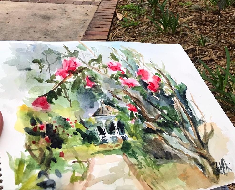 Landscape Painting in the Gardens