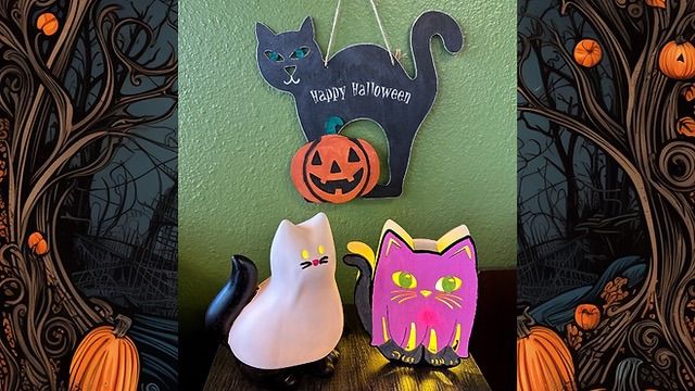 Sip and Paint- Halloween Cats