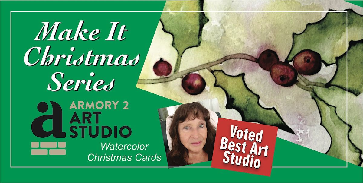 Watercolor Christmas Cards - Make It Christmas