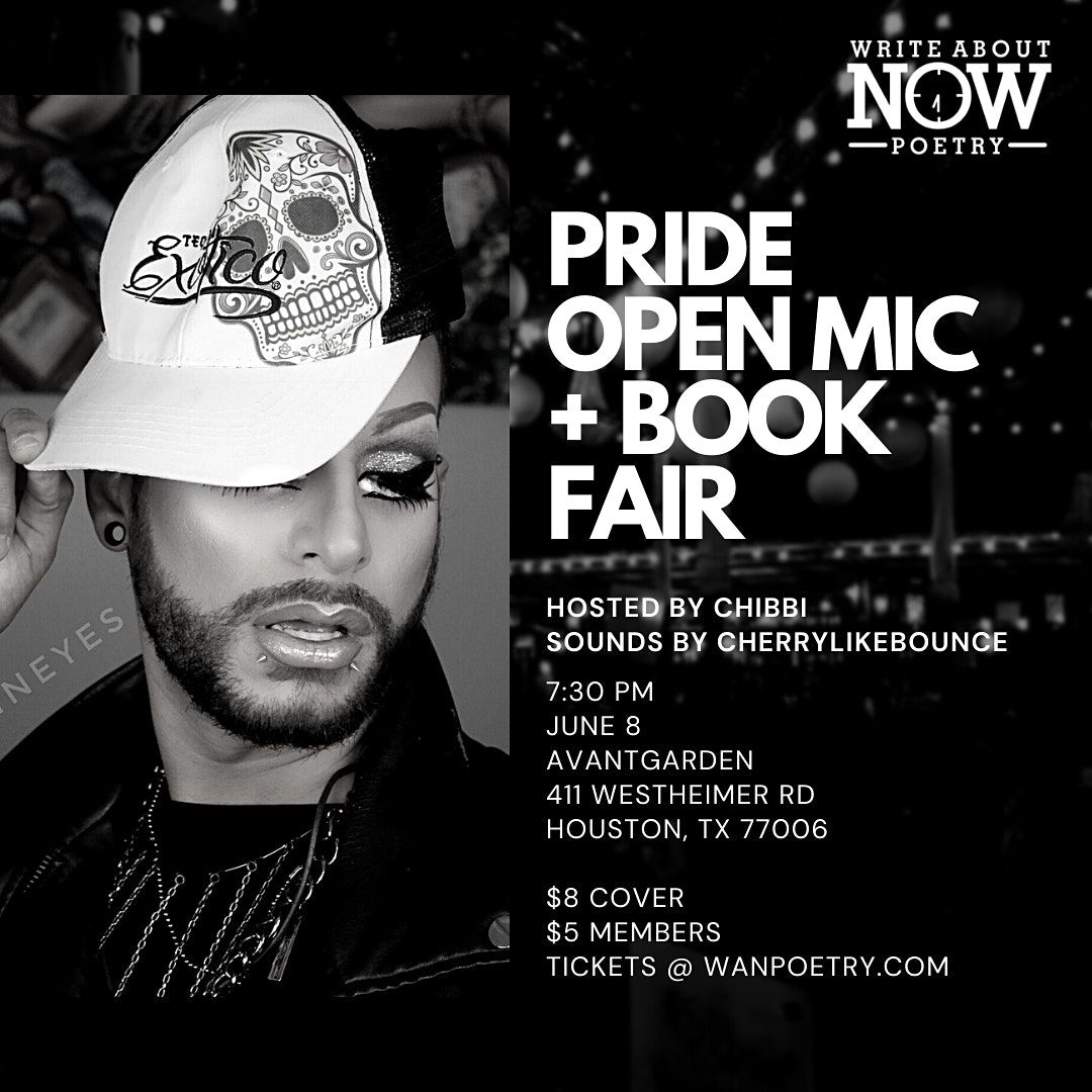 Pride Open Mic + Book Fair hosted by Chibbi
