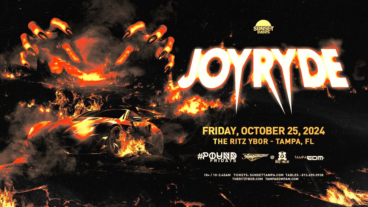 JOYRYDE - #POUND Fridays - Tampa, FL