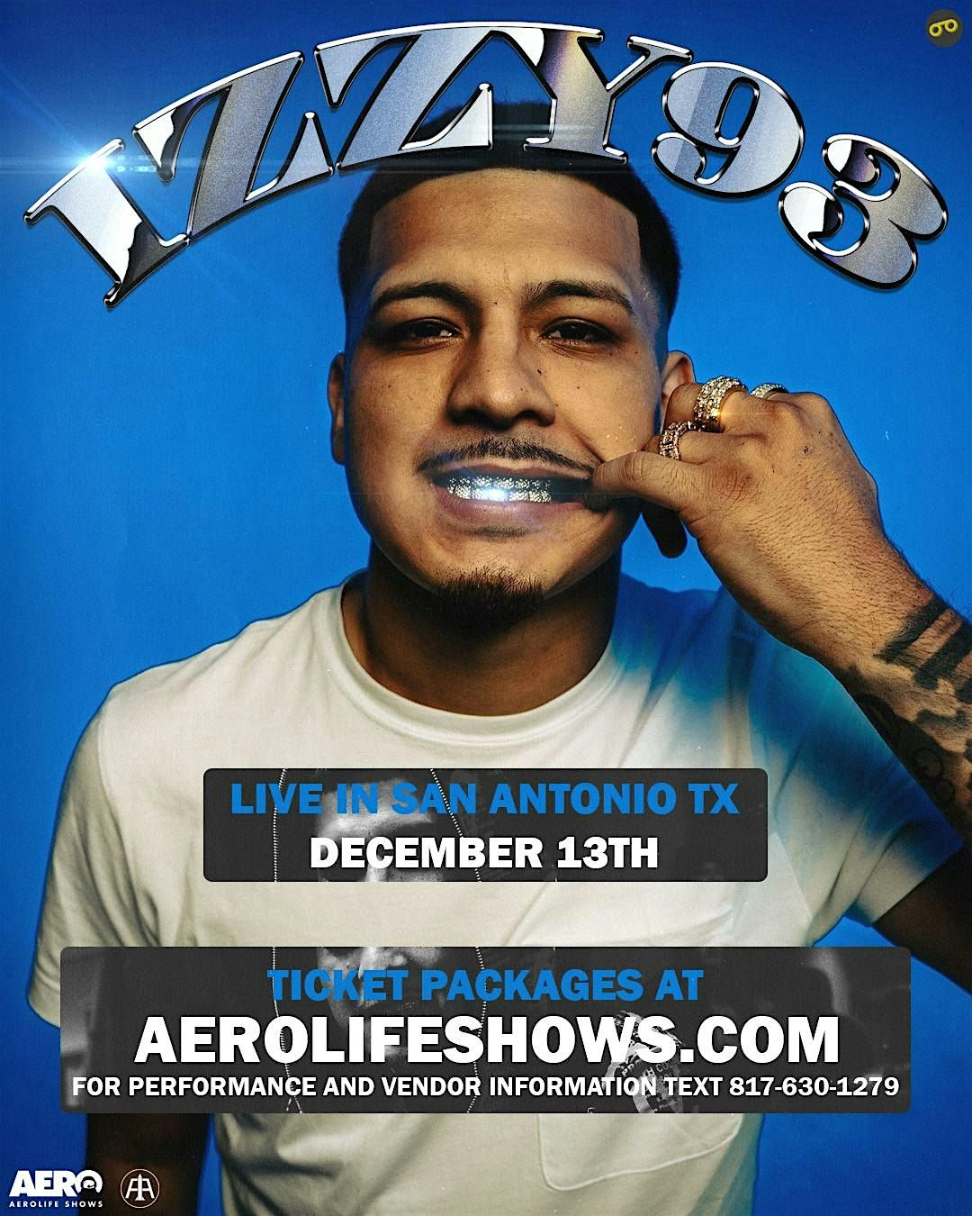 DEC 13th: IZZY93 Live in San Antonio, TX