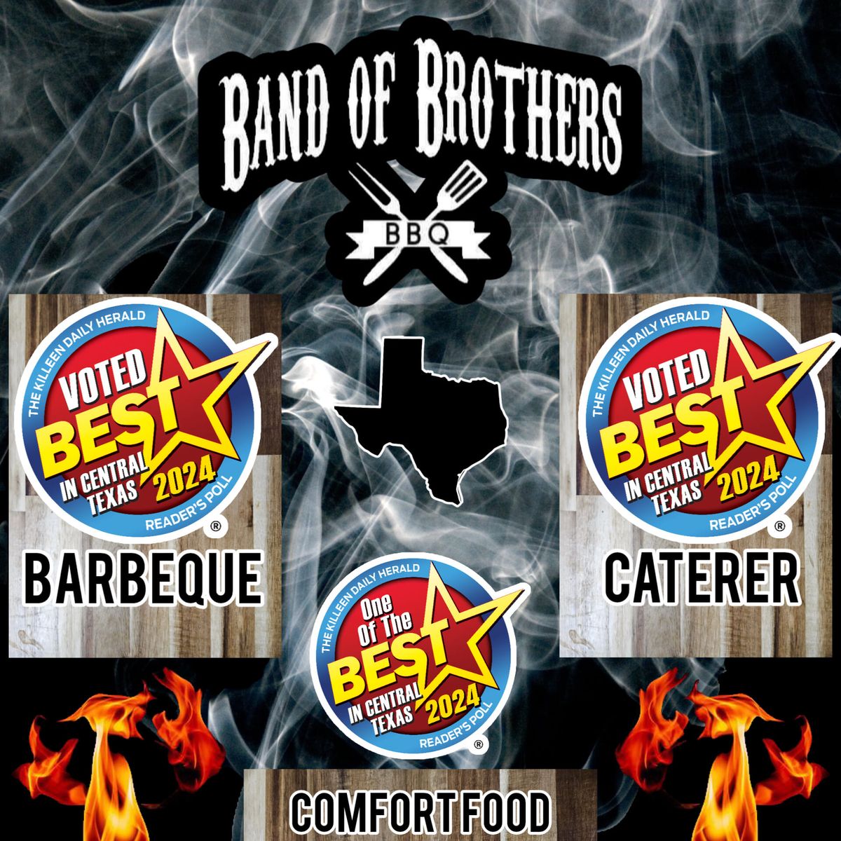 Band of Brothers BBQ 2 year anniversary