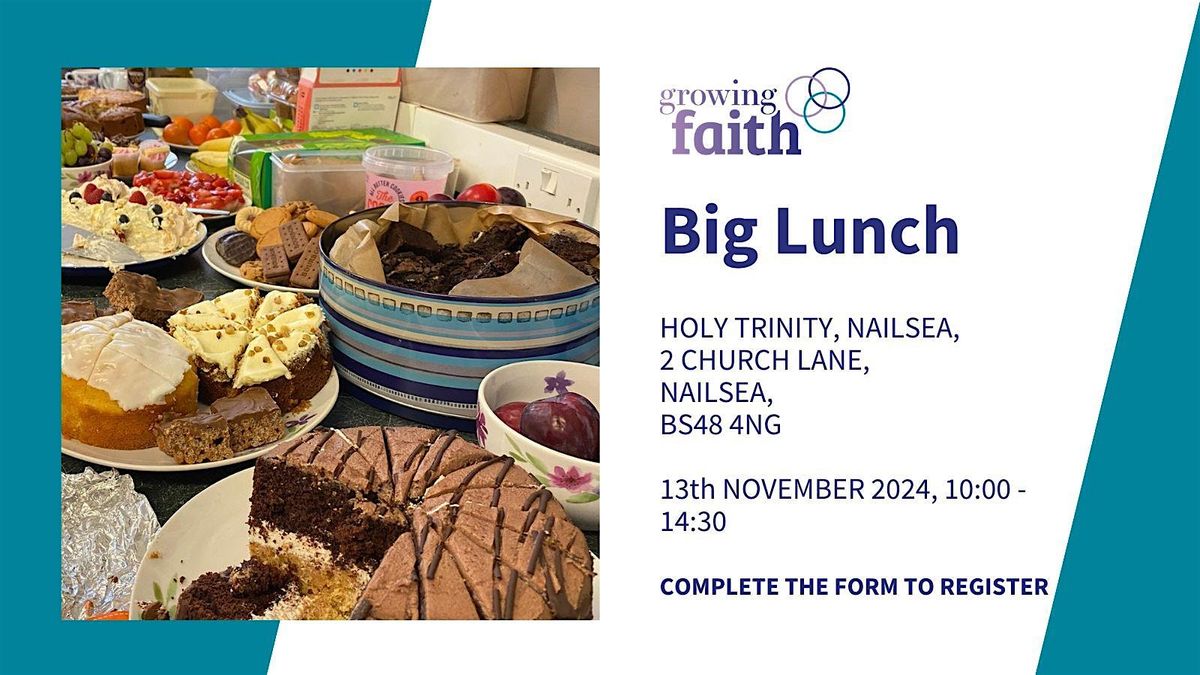 The Growing Faith Foundation Big Lunch in Nailsea.