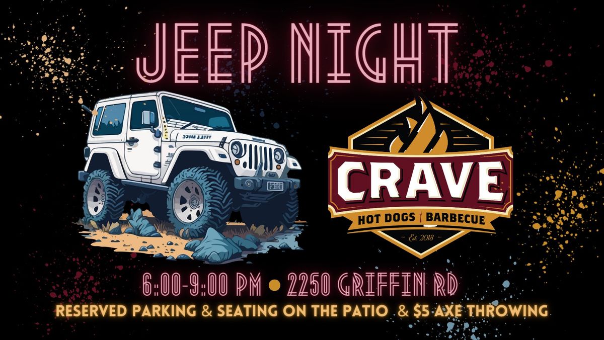 JEEP Night at CRAVE