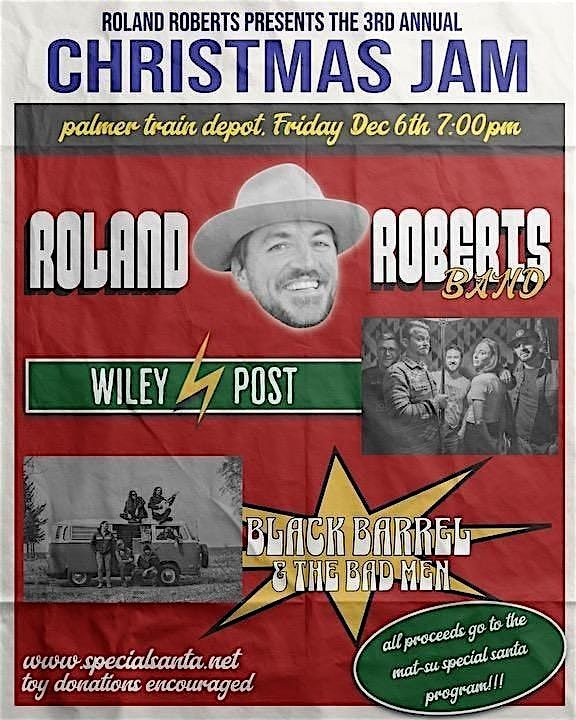 The Roland Roberts Band\u2019s Christmas Jam!