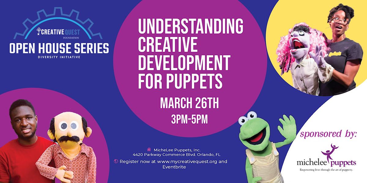CQF Open House Series: Understanding Creative Development for Puppets
