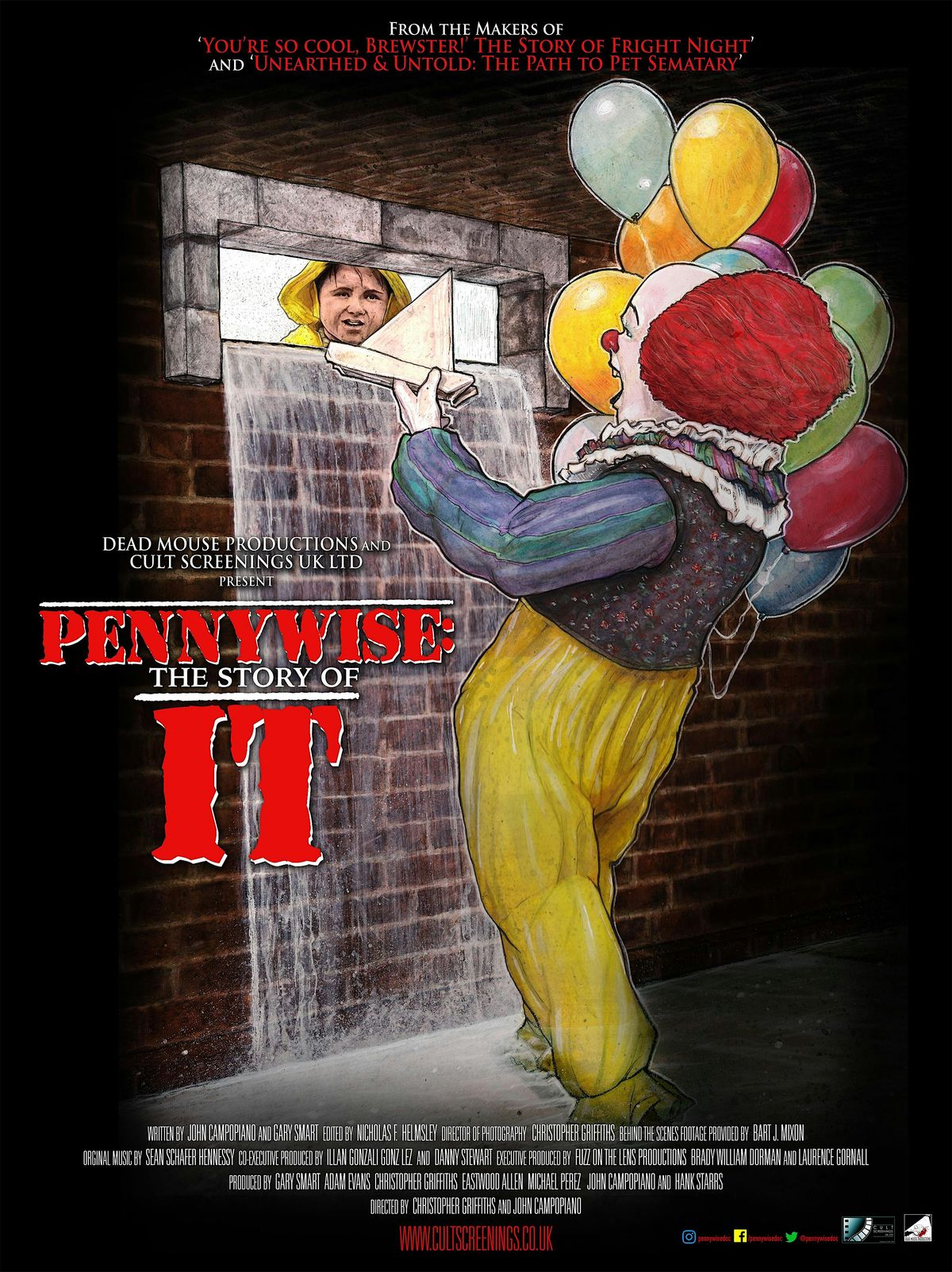 Stephen King's Maine book release \/ Pennywise: The Story of 'It' screening