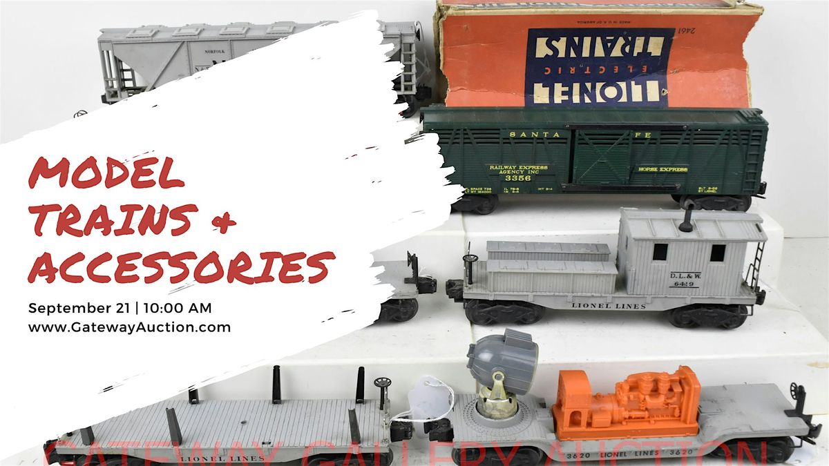 Model Trains and Accessories Auction