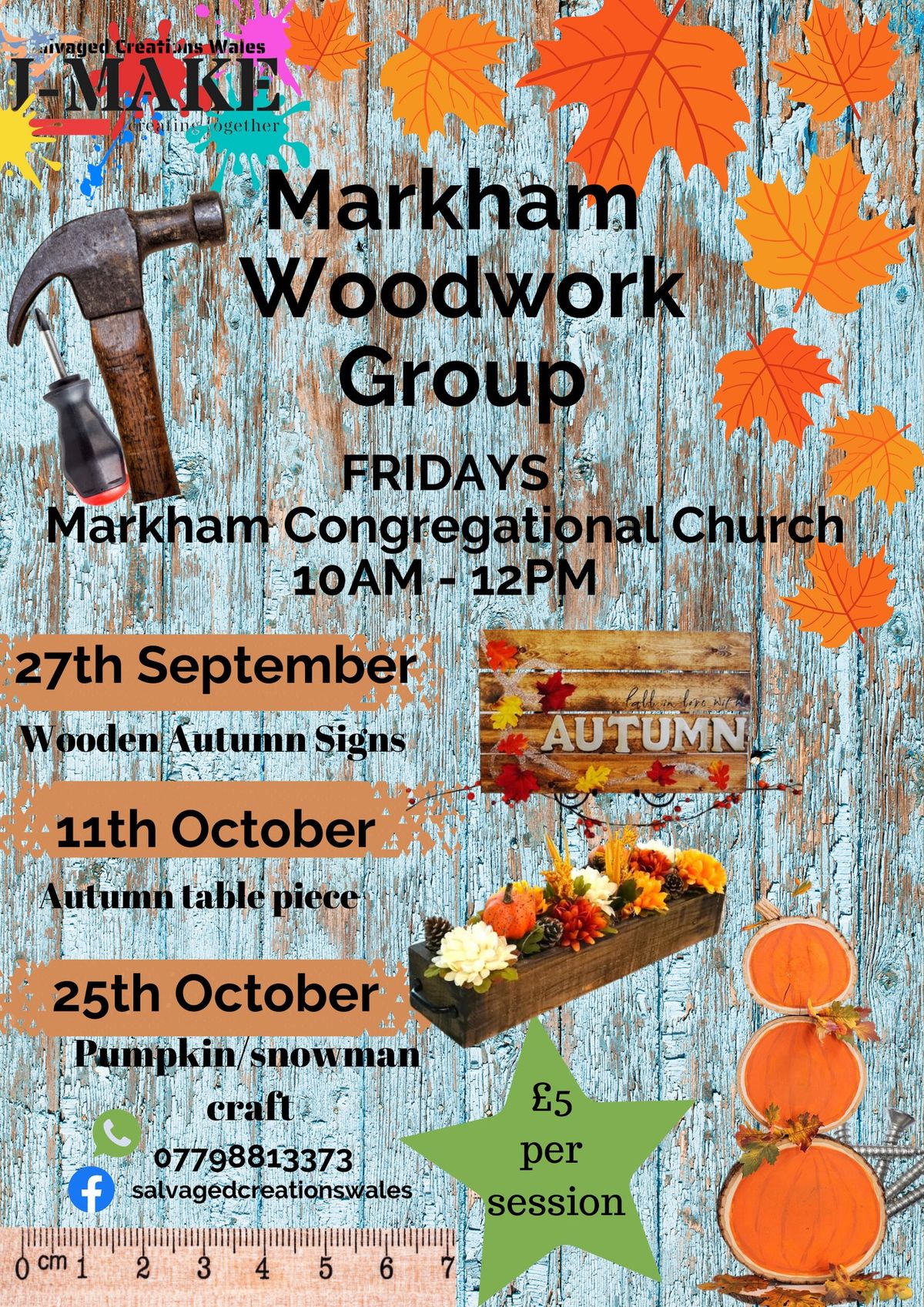 Markham Woodwork Group: Autumn 2024