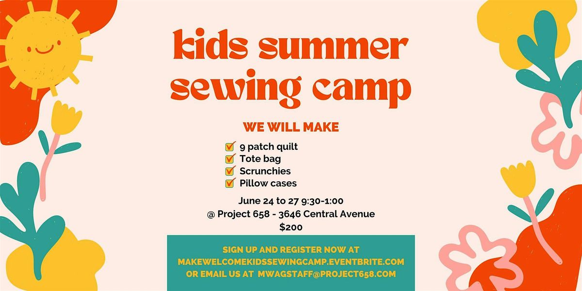 Kids Sewing Camp