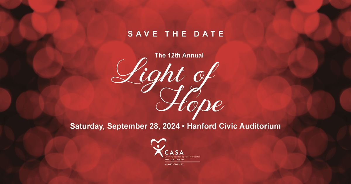 12th Annual Light of Hope Fundraiser