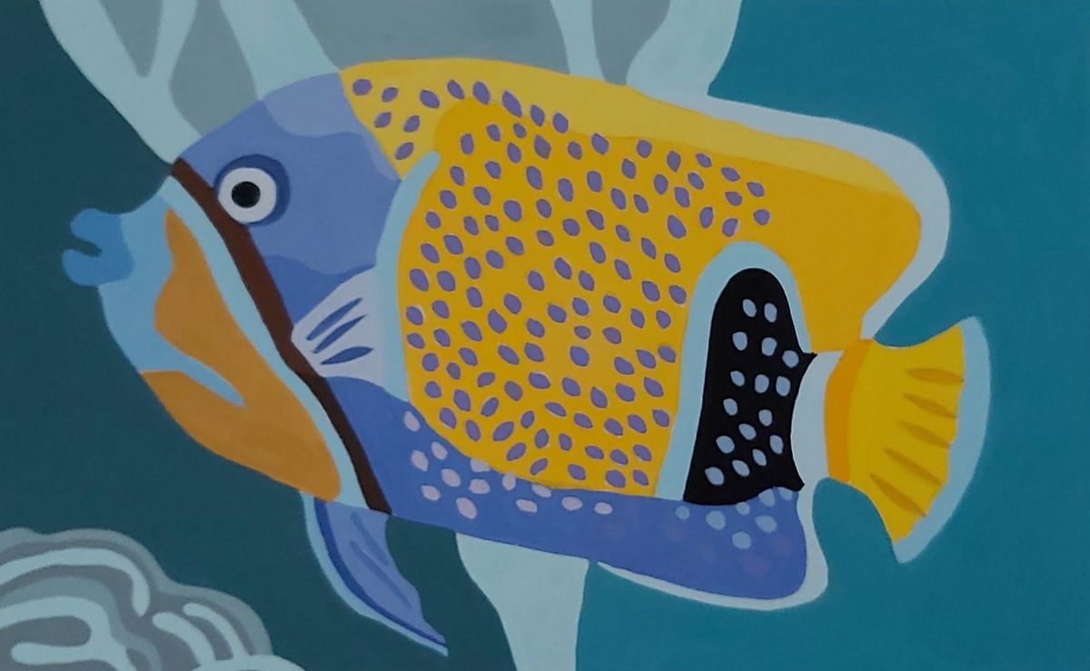 Reef Fish Painting in Gouache with Sue Luxon