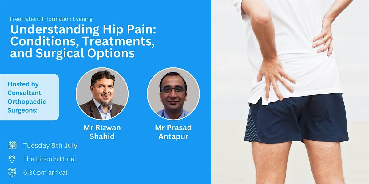 Understanding Hip Pain: Conditions, Treatments, and Surgical Options