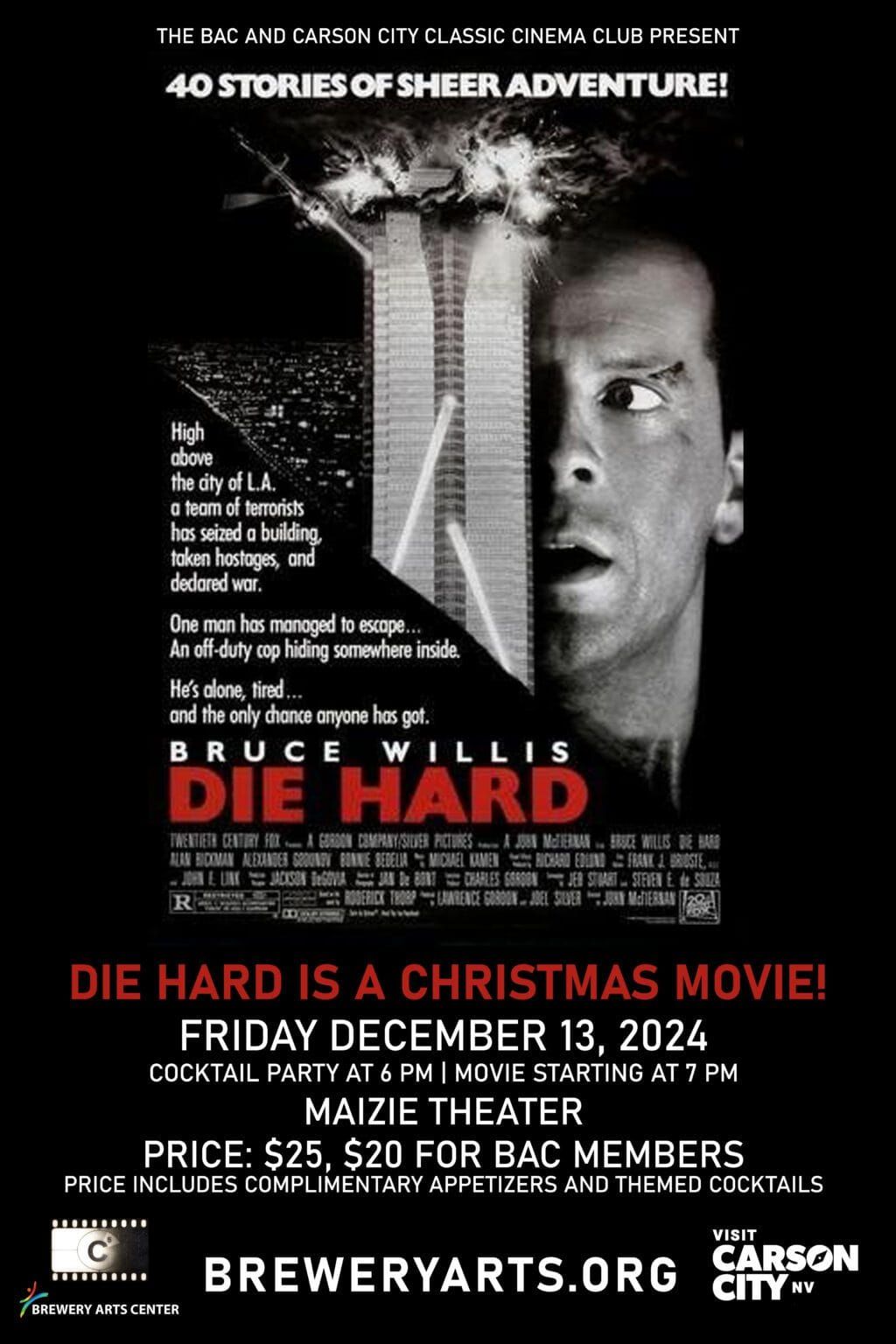 Die Hard is a Christmas Movie! | Friday | December 13th 2024