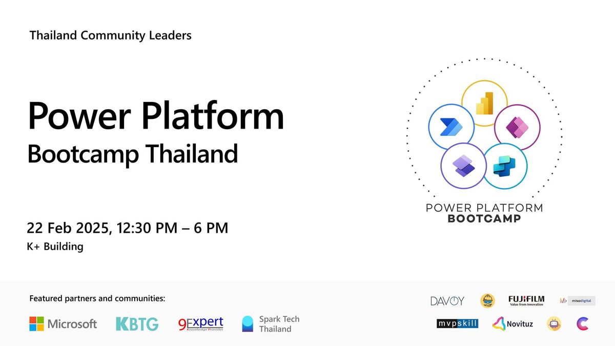 Power Platform Bootcamp Thailand