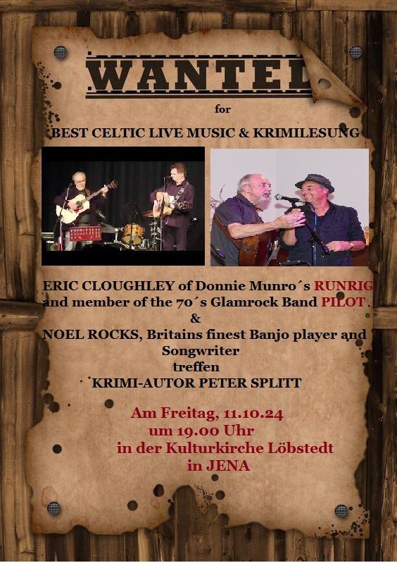 Best Celtic - Live-Musik & Humorvolle Krimilesung