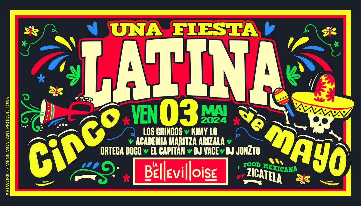 UNA FiESTA LATiNA \ud83c\udf36 Sp\u00e9ciale : El Cinco de Mayo 2024 \ud83c\uddf2\ud83c\uddfd #Salsa #Reggaeton #Bachata #Merengue