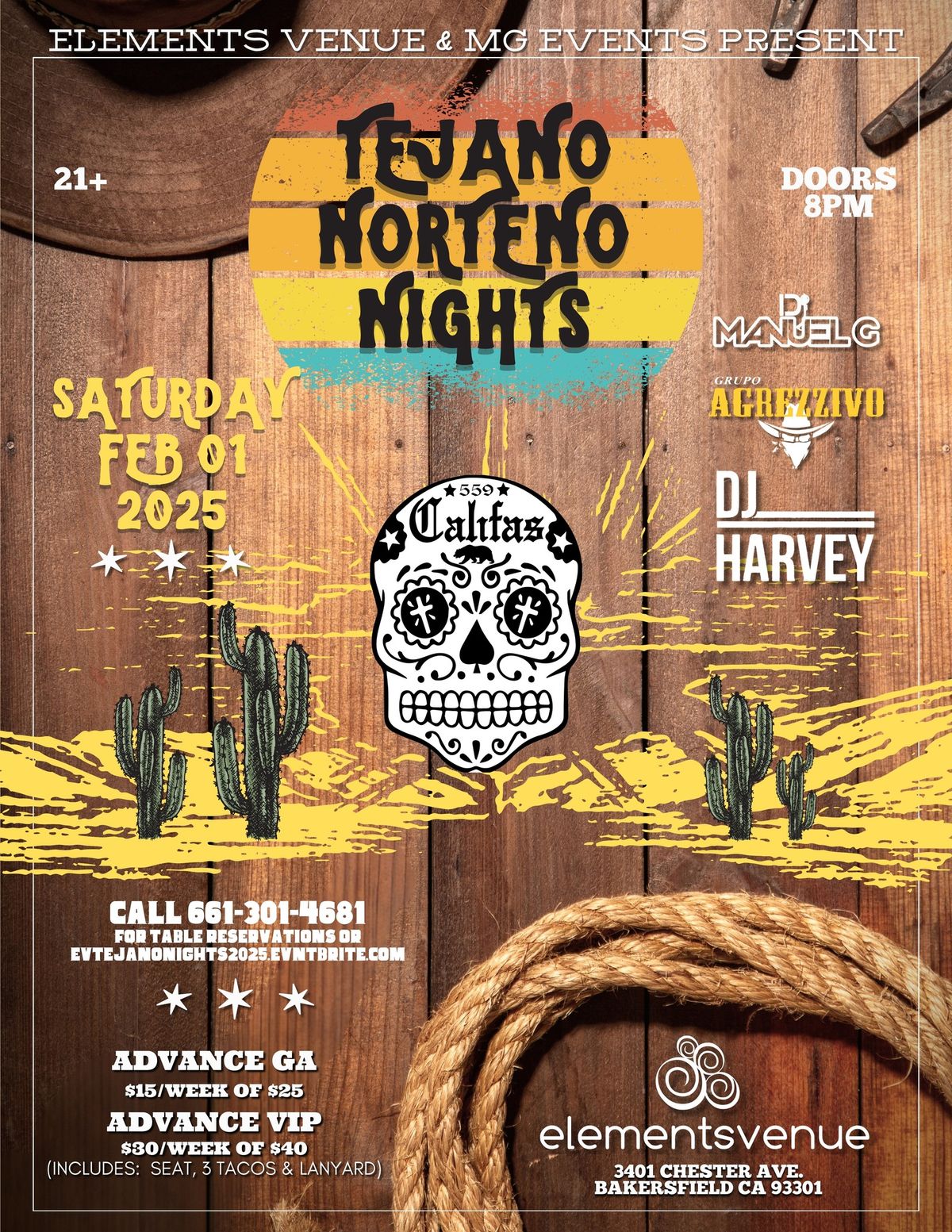 Tejano\/Norteno Nights 2025