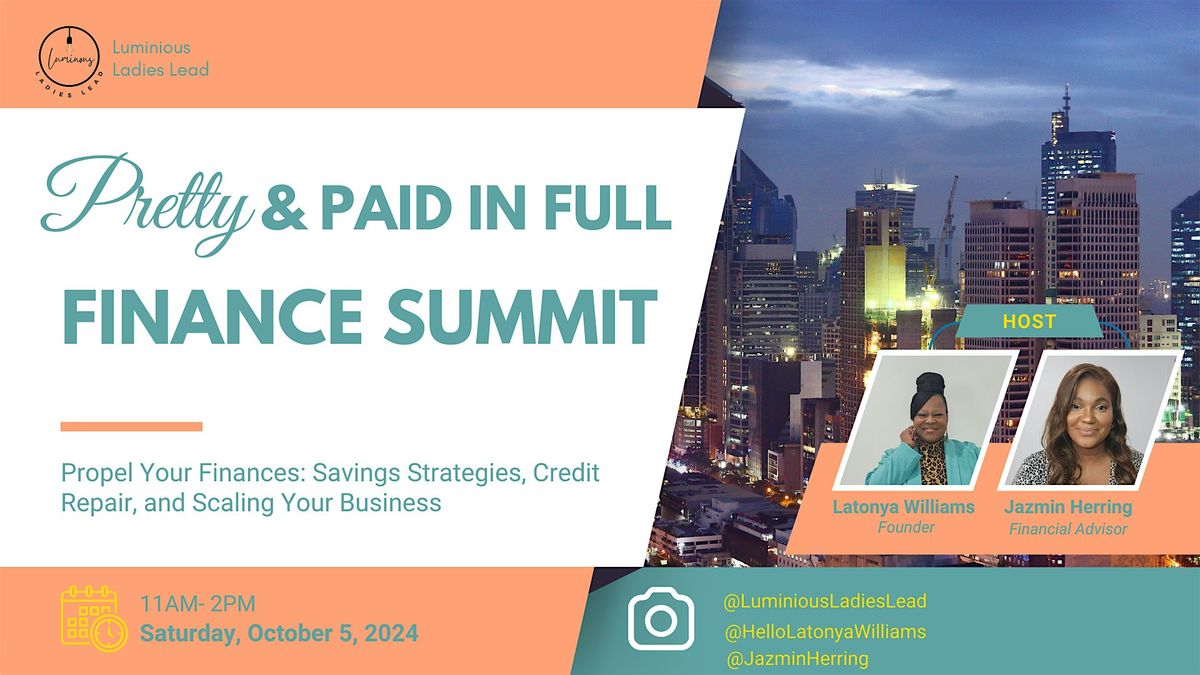 Pretty and Paid in Full Finance Summit