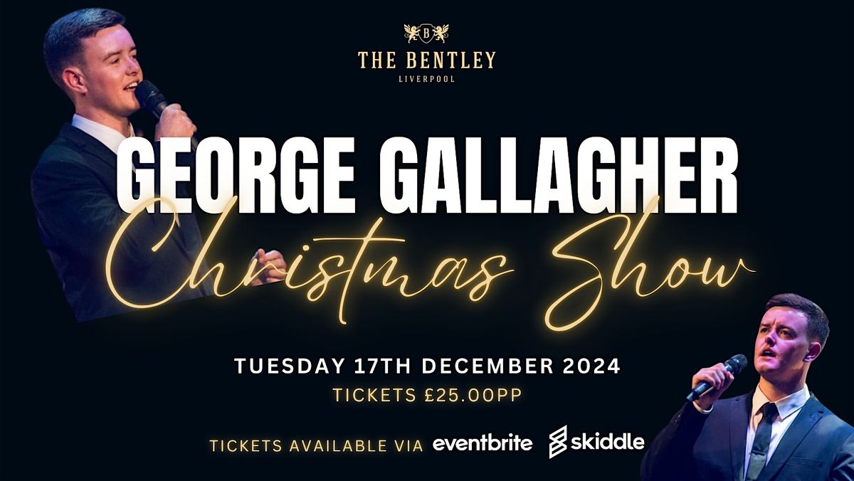 Festive afternoon tea with George Gallagher