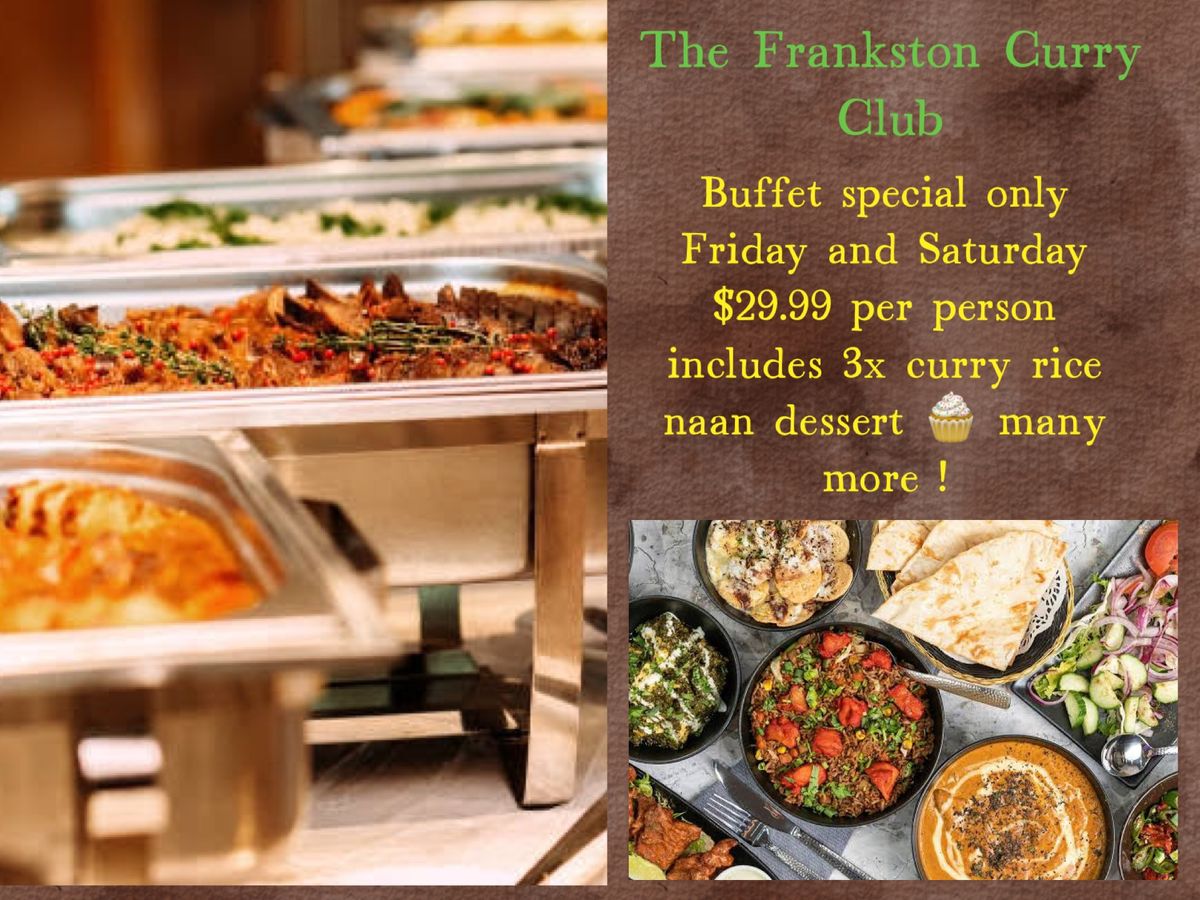 Exclusive Buffet at Frankston Curry Club