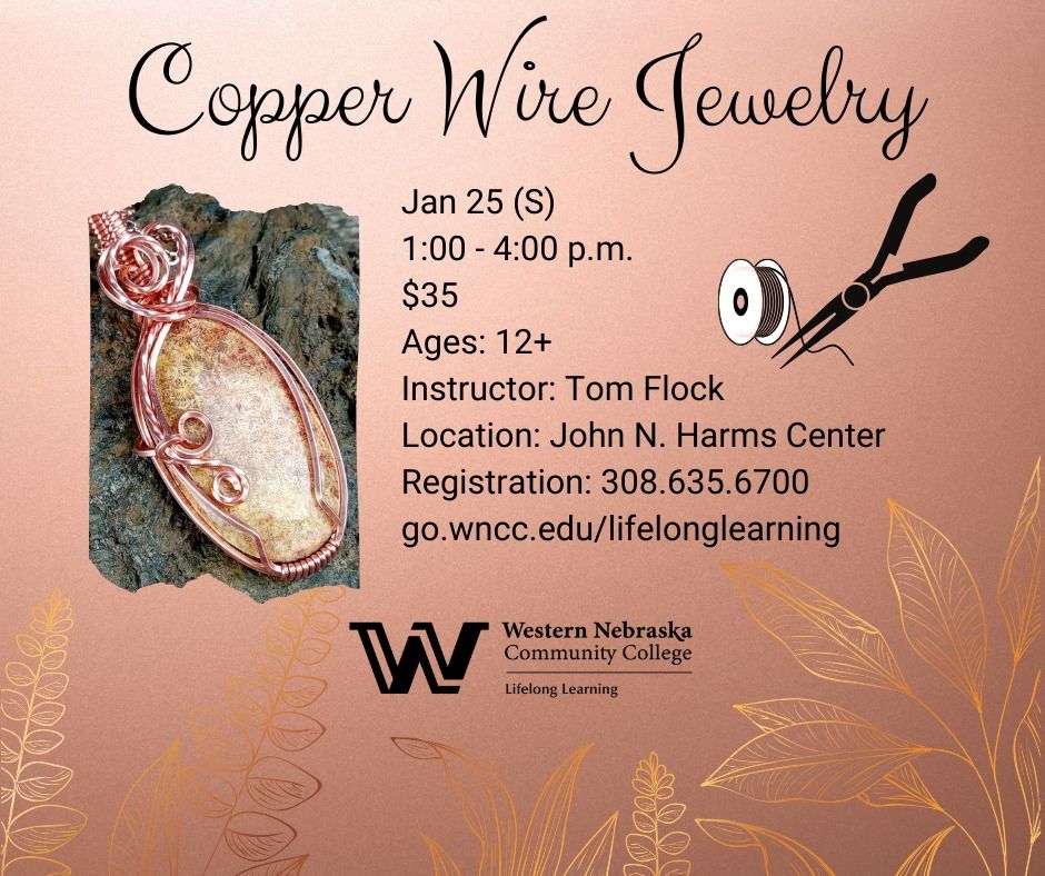 Copper Wire Jewelry: Saturday Afternoons