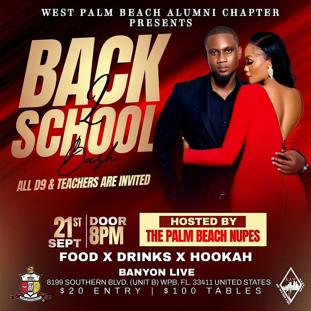 Kappa Alpha Psi Back to School Bash