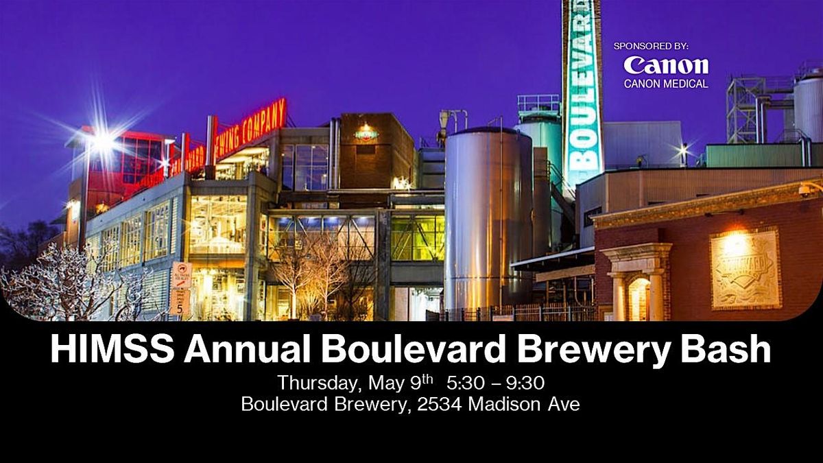 Annual Boulevard Brewery Bash