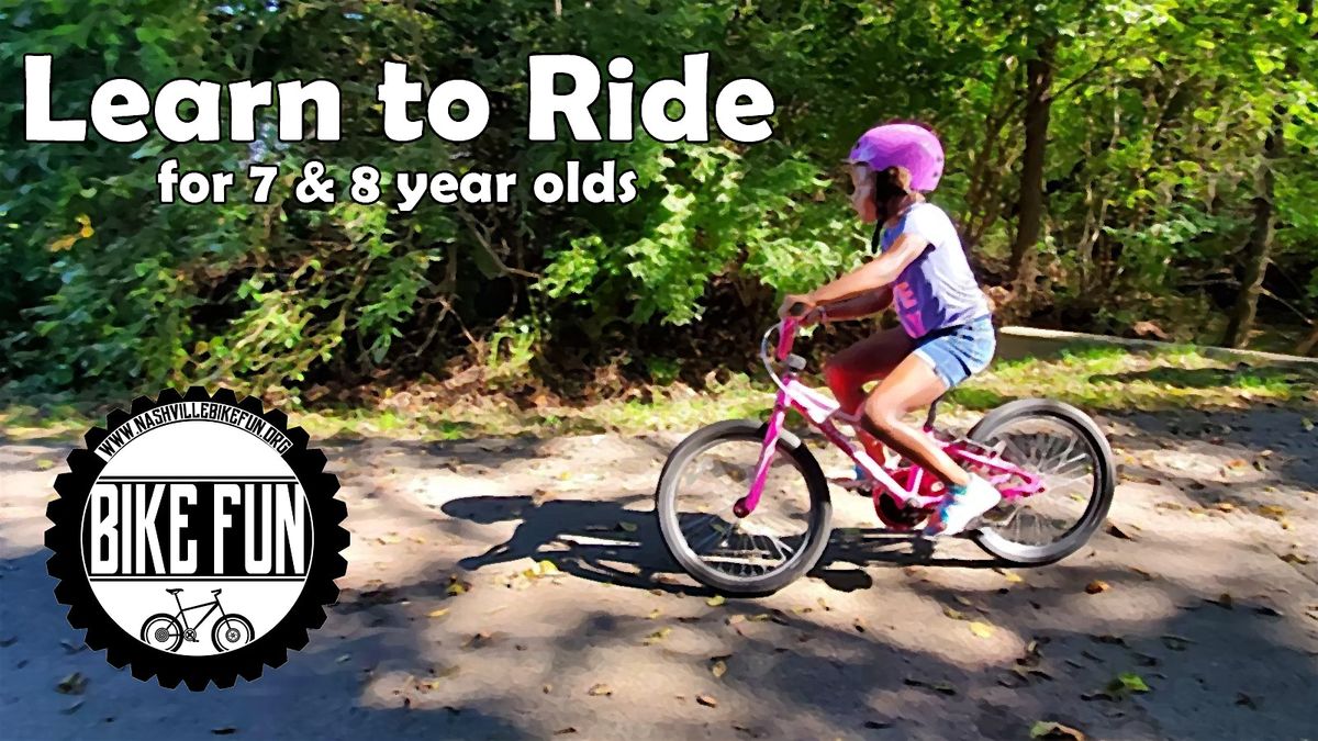 Learn to Ride - 7 & 8 Year Olds